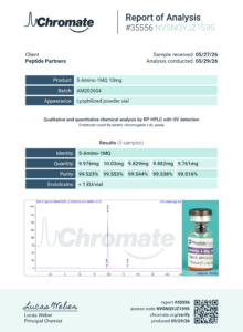 5-Amino-1MQ (10mg vials)