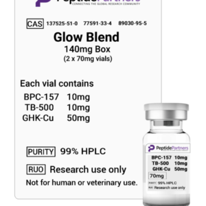 GLOW Blend: BPC-157/TB-500/GHK-Cu(70mg vials)